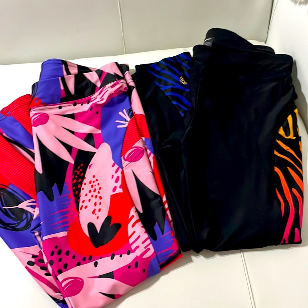 Tri Sirena leggings 2 pack bundle